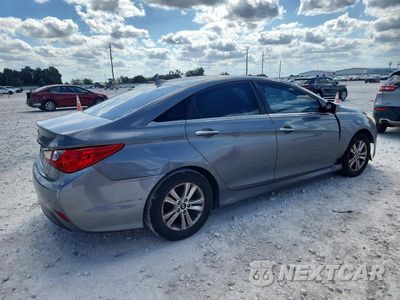 Trzecie zdjęcie samochodu z tyłu: 2014 HYUNDAI SONATA GLS VIN:5NPEB4ACXEH863236 - miniatura