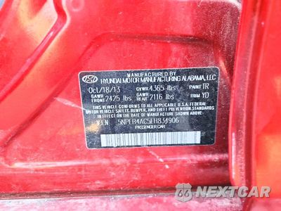 Zdjęcie 12 z 12 samochodu: 2014 HYUNDAI SONATA GLS VIN:5NPEB4AC5EH834906 - miniatura