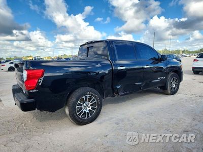 Trzecie zdjęcie samochodu z tyłu: 2021 NISSAN TITAN SV VIN:1N6AA1EFXMN526517 - miniatura