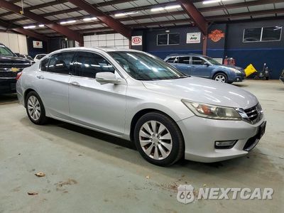 Czwarte zdjęcie samochodu z boku: 2013 HONDA ACCORD EXL VIN:1HGCR3F83DA029253 - miniatura