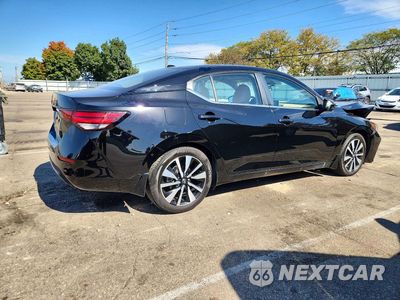 Trzecie zdjęcie samochodu z tyłu: 2025 NISSAN SENTRA SV VIN:3N1AB8CV7SY256250 - miniatura