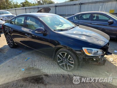 Czwarte zdjęcie samochodu z boku: 2018 VOLVO S60 DYNAMIC VIN:YV126MFL6J2451143 - miniatura
