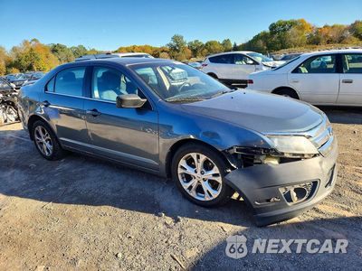 Czwarte zdjęcie samochodu z boku: 2012 FORD FUSION SE VIN:3FAHP0HAXCR336616 - miniatura