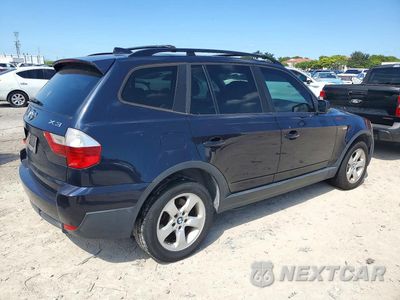Trzecie zdjęcie samochodu z tyłu: 2008 BMW X3 3.0SI VIN:WBXPC93438WJ02400 - miniatura