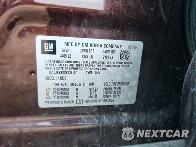 Zdjęcie 13 z 13 samochodu: 2016 BUICK ENCORE CONVENIENCE VIN:KL4CJFSB8GB728427 - miniatura