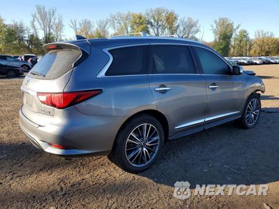 Trzecie zdjęcie samochodu z tyłu: 2017 INFINITI QX60 BASE VIN:5N1DL0MM3HC543435 - miniatura