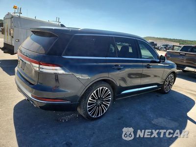 Trzecie zdjęcie samochodu z tyłu: 2020 LINCOLN AVIATOR BLACK LABEL VIN:5LM5J9XC3LGL00787 - miniatura