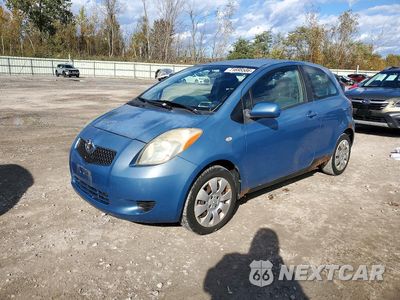2007 TOYOTA YARIS BASE JTDJT923275044523 - główne zdjęcie licytacji z USA - miniatura