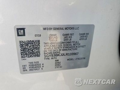 Zdjęcie 13 z 13 samochodu: 2020 CADILLAC ESCALADE LUXURY VIN:1GYS3BKJ2LR133967 - miniatura