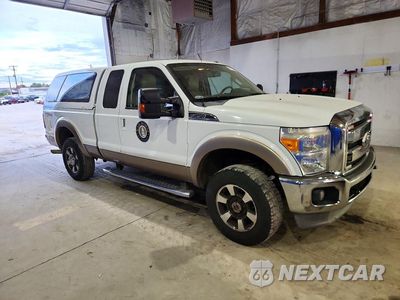 Czwarte zdjęcie samochodu z boku: 2011 FORD F250 SUPER DUTY VIN:1FT7X2B6XBEA97382 - miniatura