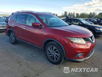 Czwarte zdjęcie samochodu z boku: 2016 NISSAN ROGUE SL VIN:5N1AT2MV5GC864902 - miniatura