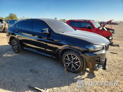 Czwarte zdjęcie samochodu z boku: 2024 BMW X4 M40I VIN:5UX43DT07R9U37822 - miniatura