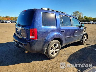 Trzecie zdjęcie samochodu z tyłu: 2015 HONDA PILOT EXL VIN:5FNYF4H50FB044082 - miniatura