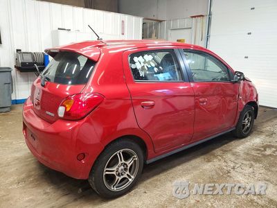 Trzecie zdjęcie samochodu z tyłu: 2015 MITSUBISHI MIRAGE DE VIN:ML32A3HJ0FH003949 - miniatura