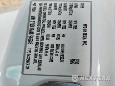 Zdjęcie 12 z 12 samochodu: 2025 TESLA MODEL 3 VIN:5YJ3E1EA1SF966786 - miniatura