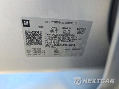 Zdjęcie 13 z 13 samochodu: 2018 GMC YUKON DENALI VIN:1GKS1CKJ6JR114664 - miniatura