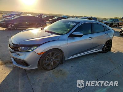 2019 HONDA CIVIC SPORT 19XFC2F82KE013787 - główne zdjęcie licytacji z USA - miniatura