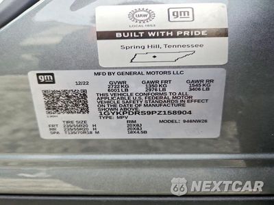 Zdjęcie 13 z 13 samochodu: 2023 CADILLAC XT6 PREMIUM LUXURY VIN:1GYKPDRS9PZ158904 - miniatura