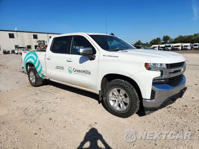 Czwarte zdjęcie samochodu z boku: 2021 CHEVROLET SILVERADO K1500 LT VIN:1GCUYDETXMZ353805 - miniatura