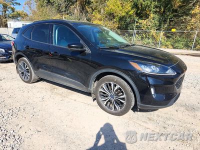 Czwarte zdjęcie samochodu z boku: 2022 FORD ESCAPE SEL VIN:1FMCU9H96NUB39134 - miniatura