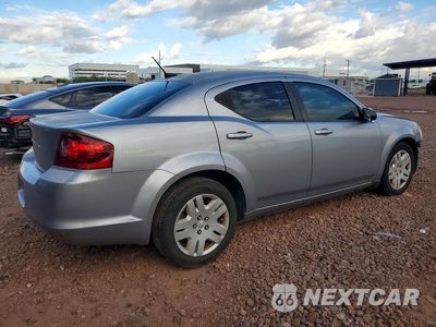Trzecie zdjęcie samochodu z tyłu: 2014 DODGE AVENGER SE VIN:1C3CDZAG9EN130097 - miniatura