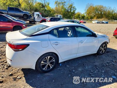 Trzecie zdjęcie samochodu z tyłu: 2020 NISSAN SENTRA SV VIN:3N1AB8CVXLY306396 - miniatura