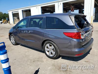 Drugie zdjęcie samochodu z przodu: 2019 HONDA ODYSSEY EXL VIN:5FNRL6H71KB079900 - miniatura