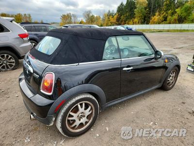 Trzecie zdjęcie samochodu z tyłu: 2010 MINI COOPER VIN:WMWMR3C58ATU97408 - miniatura