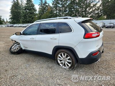 Drugie zdjęcie samochodu z przodu: 2015 JEEP CHEROKEE LIMITED VIN:1C4PJMDS2FW594028 - miniatura