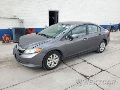 2012 HONDA CIVIC LX 2HGFB2F54CH581670 - główne zdjęcie licytacji z USA - miniatura
