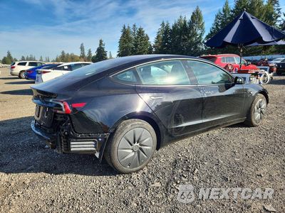 Trzecie zdjęcie samochodu z tyłu: 2026 TESLA MODEL 3 VIN:5YJ3E1EA2TF146069 - miniatura