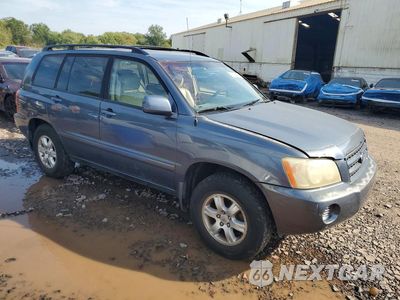 Czwarte zdjęcie samochodu z boku: 2002 TOYOTA HIGHLANDER LIMITED VIN:JTEHF21A220065029 - miniatura