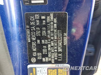 Zdjęcie 12 z 12 samochodu: 2020 KIA FORTE LXS VIN:3KPF24AD3LE210777 - miniatura