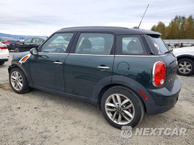 Drugie zdjęcie samochodu z przodu: 2014 MINI COOPER COUNTRYMAN VIN:WMWZB3C53EWR39588 - miniatura