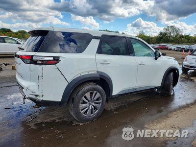 Trzecie zdjęcie samochodu z tyłu: 2022 NISSAN PATHFINDER S VIN:5N1DR3AC4NC234595 - miniatura