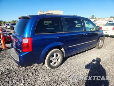 Trzecie zdjęcie samochodu z tyłu: 2010 DODGE GRAND CARAVAN SXT VIN:2D4RN5D15AR138846 - miniatura