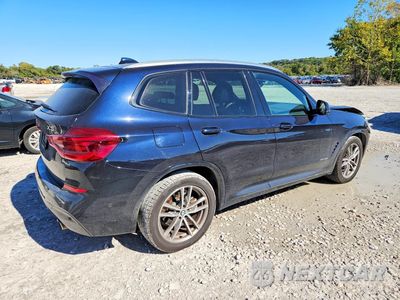 Trzecie zdjęcie samochodu z tyłu: 2018 BMW X3 XDRIVE30I VIN:5UXTR9C56JLC82032 - miniatura
