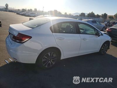 Trzecie zdjęcie samochodu z tyłu: 2015 HONDA CIVIC EX VIN:19XFB2F89FE275699 - miniatura