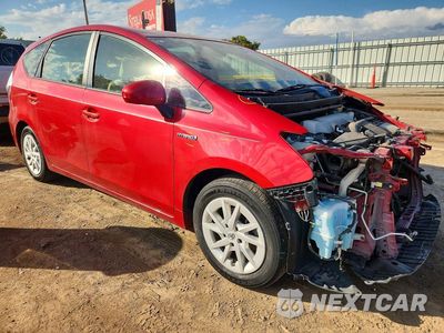 Czwarte zdjęcie samochodu z boku: 2012 TOYOTA PRIUS V TWO VIN:JTDZN3EU6C3116036 - miniatura