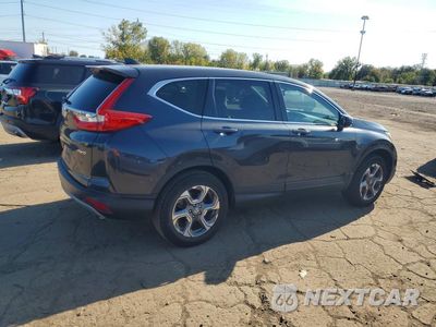 Trzecie zdjęcie samochodu z tyłu: 2017 HONDA CR-V EX VIN:5J6RW2H50HL032498 - miniatura
