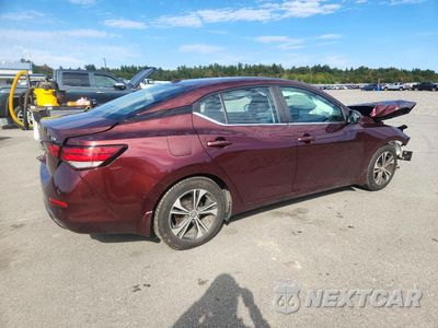 Trzecie zdjęcie samochodu z tyłu: 2020 NISSAN SENTRA SV VIN:3N1AB8CV0LY271836 - miniatura