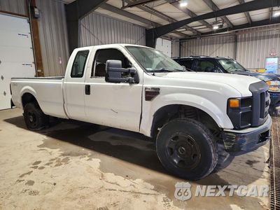 Czwarte zdjęcie samochodu z boku: 2008 FORD F250 SUPER DUTY VIN:1FTSX21R58EB60256 - miniatura