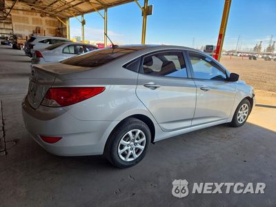 Trzecie zdjęcie samochodu z tyłu: 2014 HYUNDAI ACCENT GLS VIN:KMHCT4AE1EU742585 - miniatura