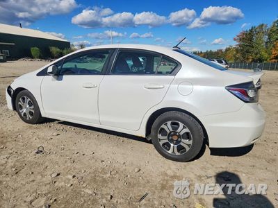 Drugie zdjęcie samochodu z przodu: 2013 HONDA CIVIC HYBRID VIN:19XFB4F26DE201743 - miniatura