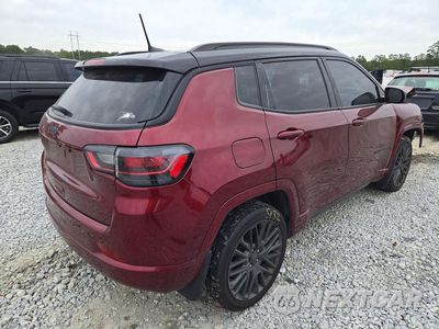 Trzecie zdjęcie samochodu z tyłu: 2022 JEEP COMPASS LIMITED VIN:3C4NJDCB0NT238917 - miniatura