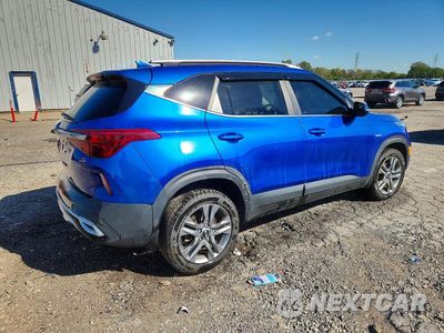 Trzecie zdjęcie samochodu z tyłu: 2021 KIA SELTOS S VIN:KNDEUCAA2M7164723 - miniatura