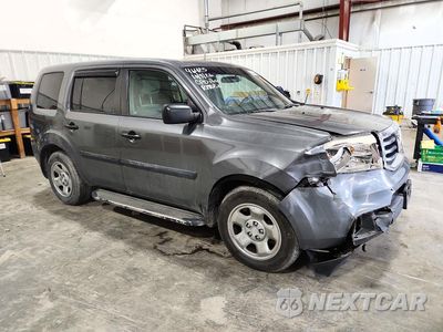 Czwarte zdjęcie samochodu z boku: 2012 HONDA PILOT LX VIN:5FNYF4H28CB036751 - miniatura
