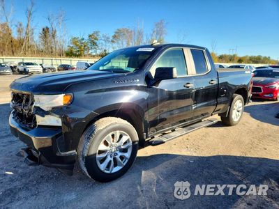 2021 CHEVROLET SILVERADO K1500 CUSTOM 1GCRYBEH2MZ121172 - główne zdjęcie licytacji z USA - miniatura