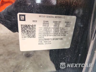 Zdjęcie 12 z 12 samochodu: 2018 CHEVROLET MALIBU LS VIN:1G1ZB5ST2JF287726 - miniatura