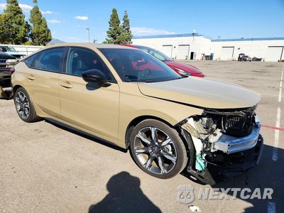 Czwarte zdjęcie samochodu z boku: 2025 HONDA CIVIC SPORT TOURING VIN:19XFL4H91SE016391 - miniatura